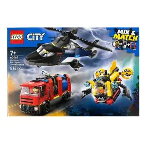 60462 시티 헬리콥터, 소방트럭과 잠수함리믹스