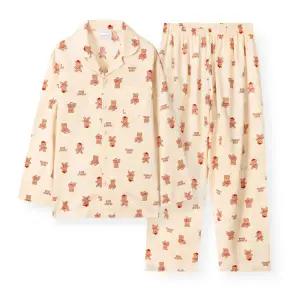 [롯데백화점]오르시떼 남성 F201 피넛베어F 긴소매 상하 OR25SMGEF201