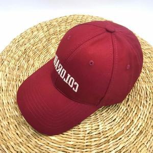 [HYIJKEV5_4B]UV차단 레드 콜로라도 캡모자