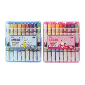 모닝70 수채화물감 18색 .그림 학교 미술 수채물감 물감세트 18색물감