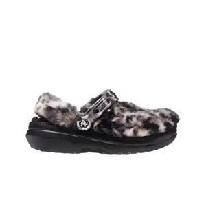 Crocs Classic Fur Sure Clog Black Multi 크록스 클래식 퍼 슈어 클로그 블랙 멀티