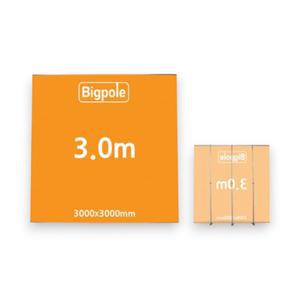 빅폴배너 실내 행사 백월 포토월 배너거치대 현수막 입간판 단면 3x3M