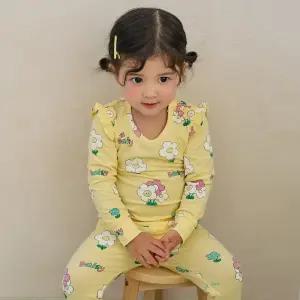 해피데이지 싱글스판내의 유아 아동 실내복 잠옷 아기내복 상하의세트