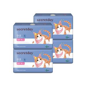 시크릿데이 러브Plus 슈퍼롱 8P X 4팩