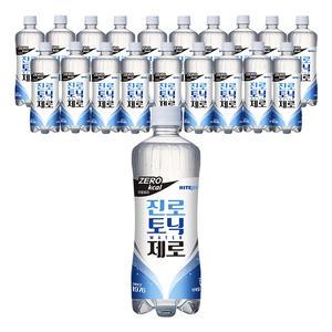 하이트진로 토닉워터제로, 600ml, 20개