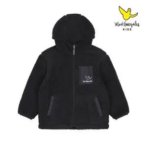 [마크곤잘레스키즈](하남점)엔젤 후드 양털후리스-블랙