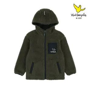 [마크곤잘레스키즈](하남점)엔젤 후드 양털후리스-카키