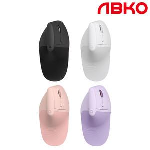 앱코 WEM65 인체공학 무선 블루투스 버티컬 마우스 블랙