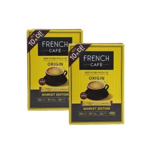 프렌치카페 오리진카페믹스 100T x 2개 (200T) 탕비실 티타임 믹스커피 대용량