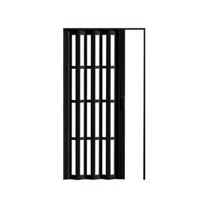 블랙 중문 파티션 간이 입구 슬라이딩