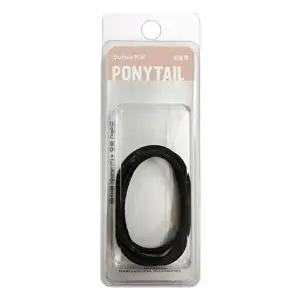 머리끈 무팁소검정 5개입-WB7A373