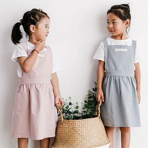 유아 아동 앞치마 어린이 면 앞치마 어린이집 유치원