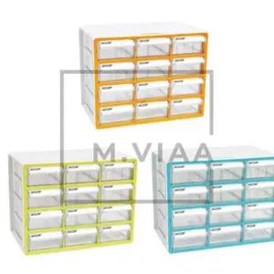 엠비아5 카파맥스 스마트 정리함 12칸 3종 택1 사무용품서랍장 비품정리함 사무용품수납함 비품함 DIY케이