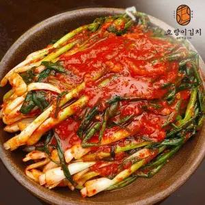 [호랑이김치]전라도 국산 쪽파 실파 김치 파김치 2kg