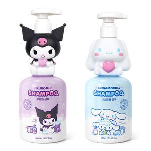 산리오 키즈 샴푸 워시 시나모롤 쿠로미 약산성 자연유래성분 어린이 유아 400ml