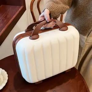 빵빵 펌킨 14인치 미니 기내 캐리어 레디백 여행 간단 짐싸기