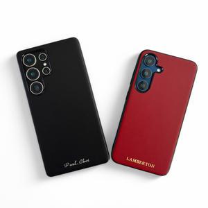 램버튼 갤럭시S25 울트라 슬림 가죽 케이스