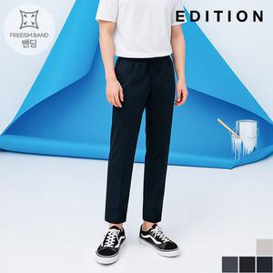 [에디션] 테이퍼드 풀밴딩 슬랙스 (NND2PP1992)