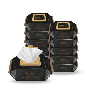 숨 시그니처 더 도톰한 프리미엄 물티슈 70매 x 10개