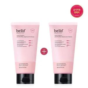 [빌리프](타임스퀘어점패션관)[1+1]슈퍼 나이츠 - 포어 퍼밍 비건 팩 클렌저 150ml