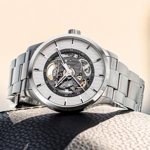 미도 멀티포트 스켈레톤 버티고 오토매틱 남성 메탈시계 M038.436.11.031.00