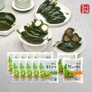 모시로만 모싯잎 동부생떡10봉 + 참깨생떡2봉 (총 120개입)