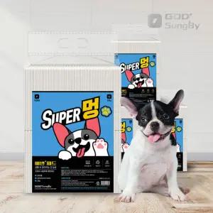 갓성비 슈퍼멍 20gX400매 고흡수 애견패드 강아지패드 배변패드