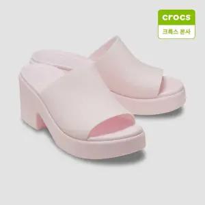 갤러리아 [크록스 본사](여성) 브루클린 프로스티드 슬라이드 힐 210981-6ZW