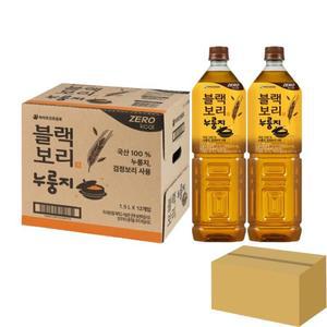 블랙보리 누룽지1.5L x12병 보리차음료 이중박스포장
