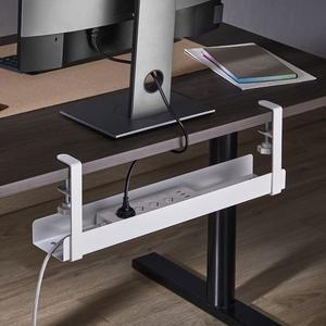 이놀 무타공 책상 멀티탭거치대 정리선반 전선케이블보관함