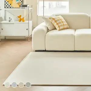 스칸디앤홈 먼지없는 네이쳐 사이잘룩 러그 거실 카페트 크림오트밀 50x100