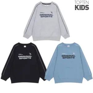 [탑텐키즈](김해점)(사이즈재입고)25년 SS 남아) 쿨에어 코튼 텍스쳐드 파이핑 스웨트셔츠 MKF2TR1201