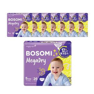 NEW 보솜이 메가드라이 팬티 기저귀, 특대형, 26매, 4팩, 2개(208매)