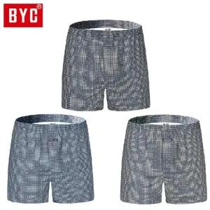 BYC 남성 80수 3매입 박서/빅사이즈 드로즈 착용감 트렁크 기능성 펜티 팬티 세트 드렁크 사각 언더웨어 데