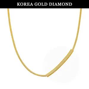 갤러리아 순금 목걸이 24K 금목걸이 스네이크 11.25g