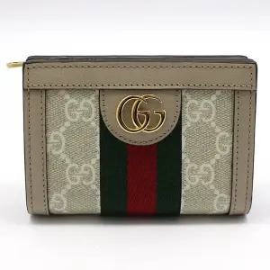 [중고명품] 813296 GG 수프림 오피디아 금장 반지갑