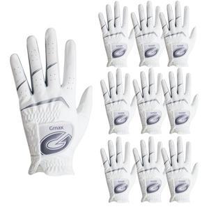 [지맥스](10장) 지맥스 반양피 천연양피 남성 여성 왼손 양손 오른손 골프장갑