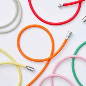 [바디럽] 퓨어썸 컬러 튜브 샤워호스 1.5M 11종택1