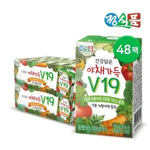 정식품 베지밀 건강담은 야채가득 V19 145ml 48팩