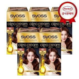 갤러리아 사이오스 올레오크림 새치염색약 2-P 펄핑크 x 5개