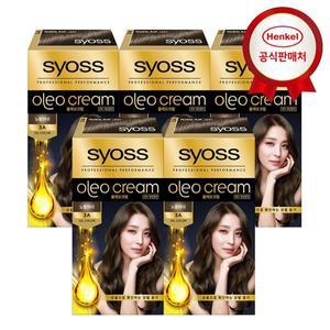 갤러리아 사이오스 올레오크림 새치염색약 3-A 노블애쉬 x 5개