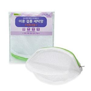 국산 이중 세탁망 속옷 전용 하나원 빨래망 무형광 (W033105)
