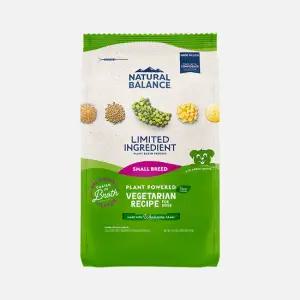 내추럴발란스 LI 야채 레시피 브로스 코팅 강아지 사료(작은알) 2.4kg