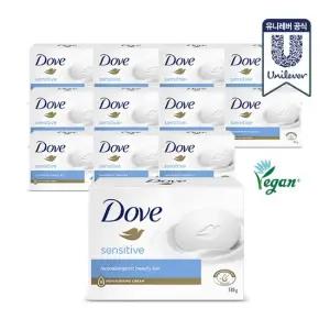 도브 센서티브바 비누 대용량 135g x 12개