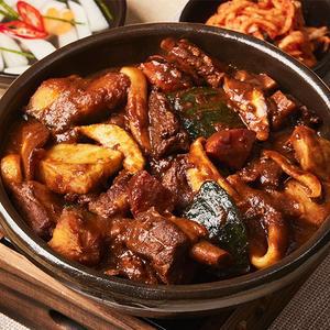 [쑥이네] 매운 돼지갈비찜 700g 5분조리