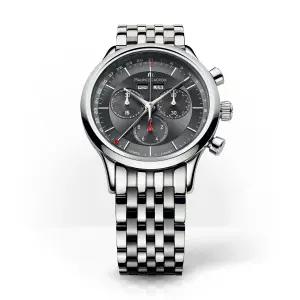 모리스라크로와 레 클라시크 크로노그래프 쿼츠 40mm 메탈밴드 LC1228-SS002-331-