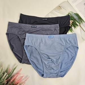 3매세트 빅사이즈 인견 삼각팬티 달라붙지않는 남성 브리프