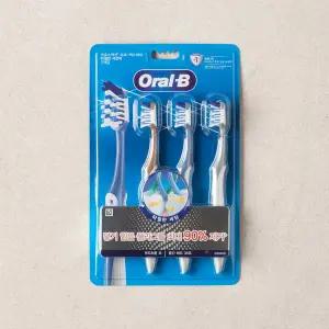 오랄비 크로스액션 탁월한 세정력 칫솔 3개입