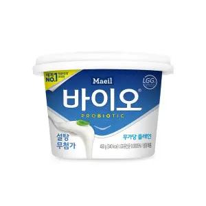 [매일유업] 바이오 설탕무첨가 플레인 450g