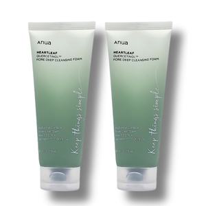 아누아 쿼세티놀 폼클렌징 / 모공 딥클렌징 / 저자극 진정 세안제